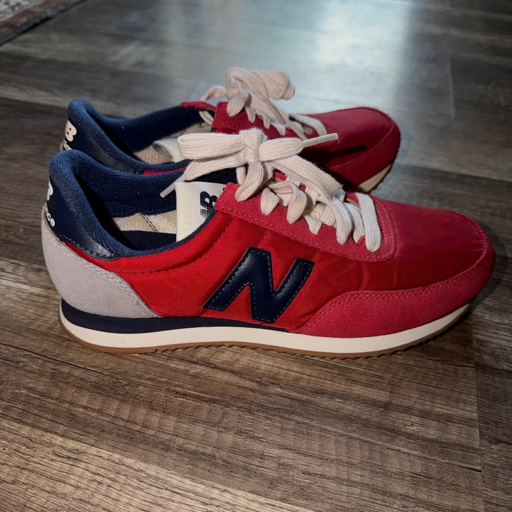 New Balance 720 Sneakers Red Navy Blue Grey XUL720VC1 Mens 5.5 Womens 7